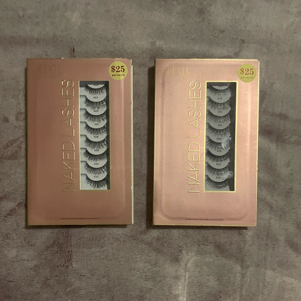 Lot of 2 Ardell Naked Lashes Look Book